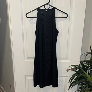 Elegant Black Sleeveless Dress